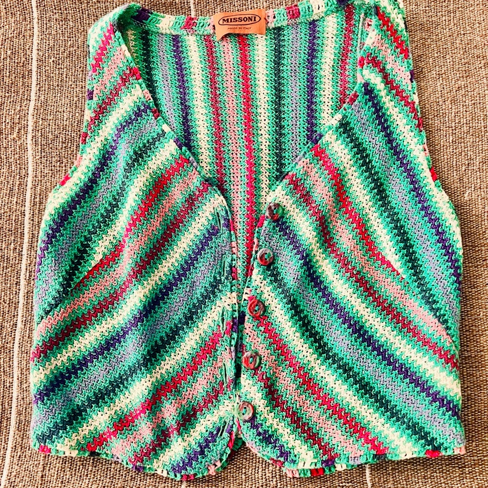 Missoni Multicolor Knit Pattern